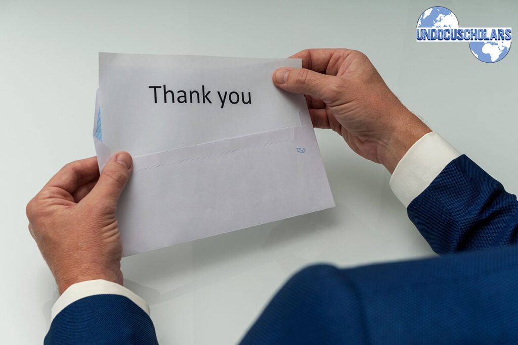 thank you colleage message